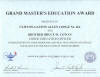 2013 Grand Master's Education Award